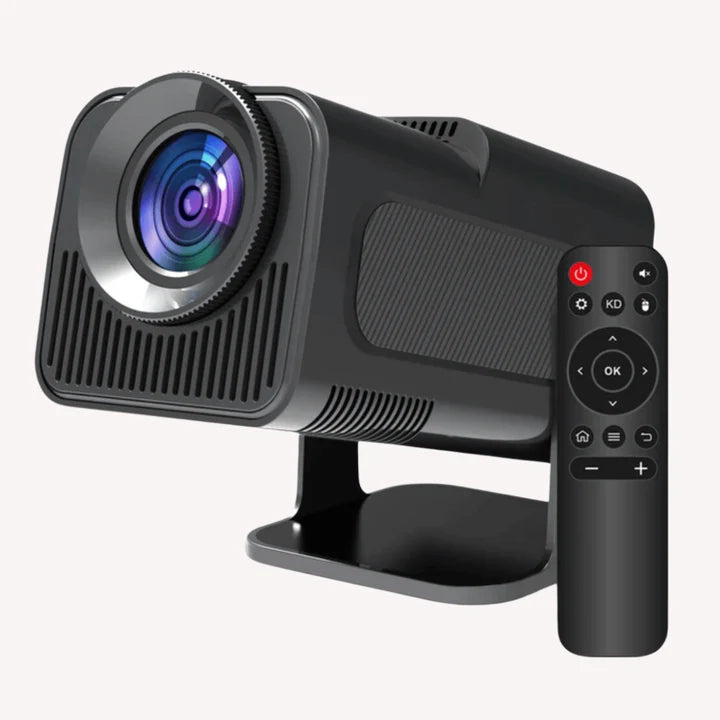 4K Android 11 Smart Projektor - WiFi, Hjemmebiograf, 120" Skærm