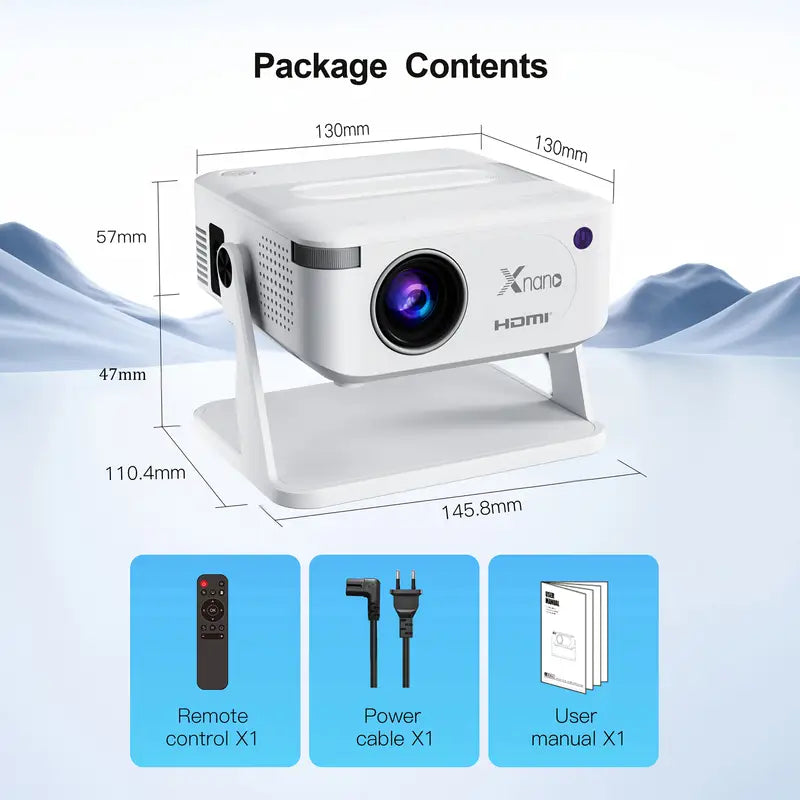 Bærbar Smart Projektor