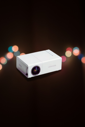 4K Smart Projektor - Bærbar Mini LED Projektor til Hjemmebiograf