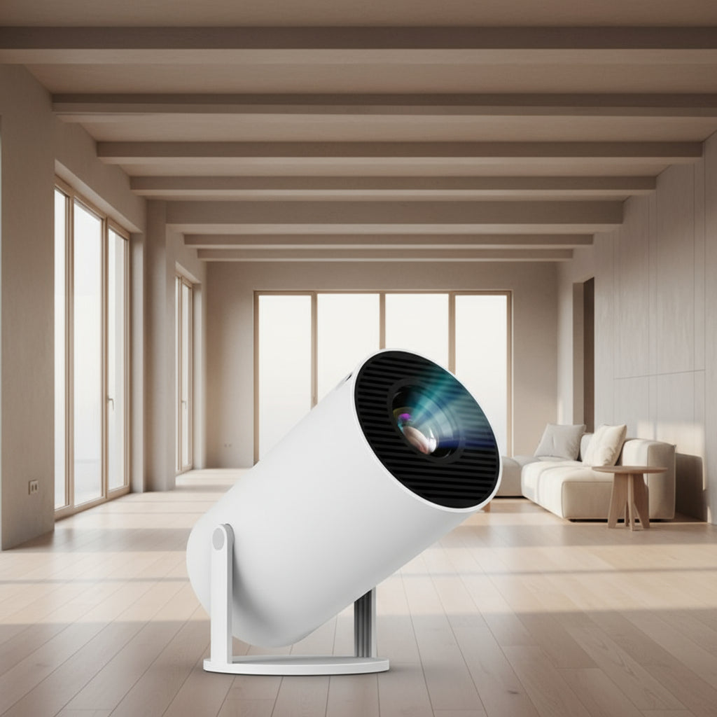 Android 11 Smart Projector – 4K HD, WiFi, 120” Display