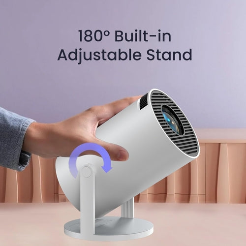 Android 11 Smart Projector – 4K HD, WiFi, 120” Display