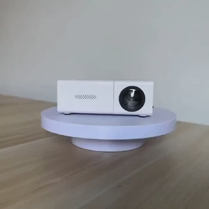 4K Smart Projektor - Bærbar Mini LED Projektor til Hjemmebiograf